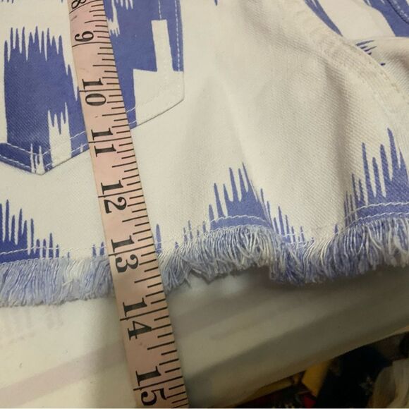 ISABEL MARANT ETOILE LESIAO SHORTS, BLUE size 38 - Picture 8 of 14